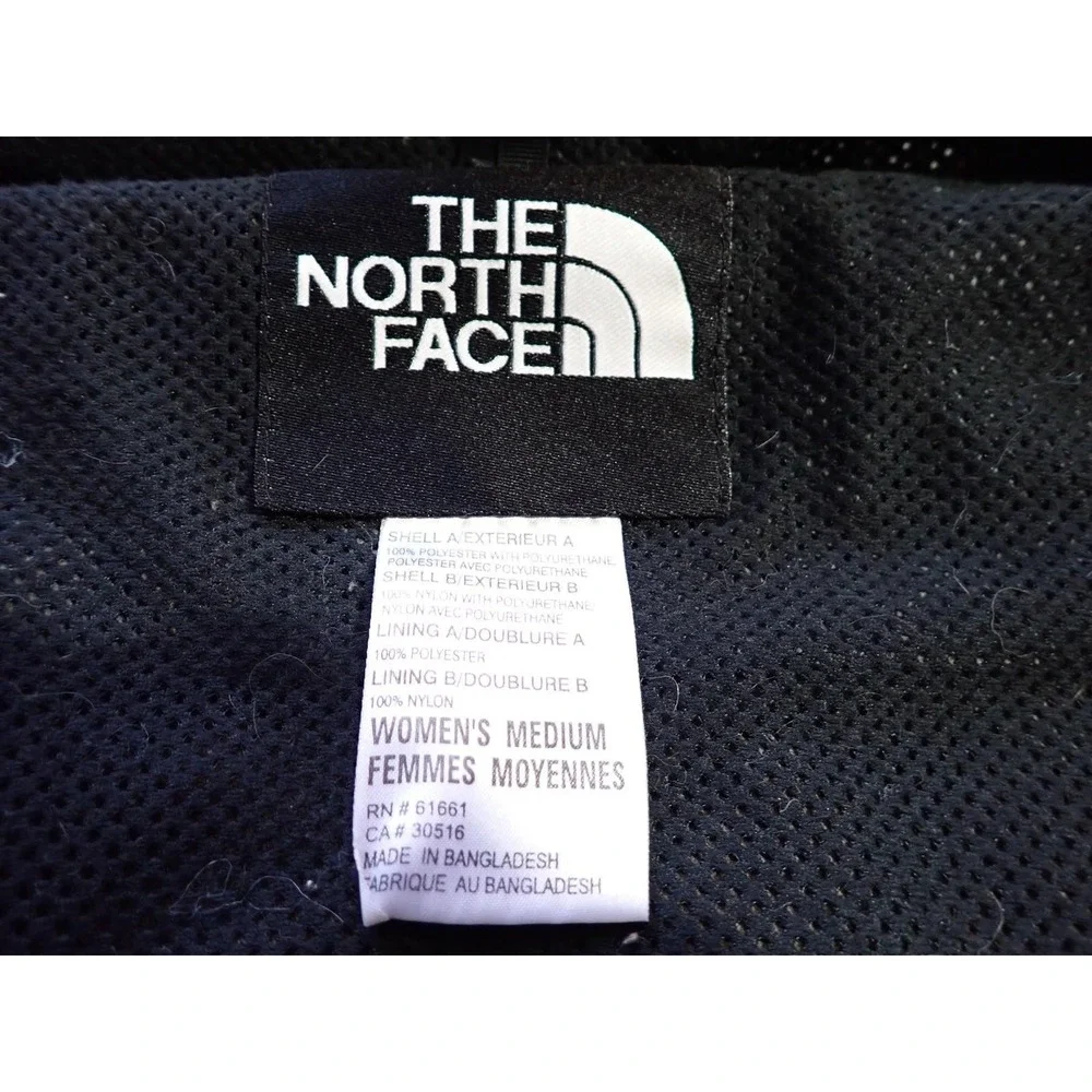 The North Face‎ Rain Jacket Women Medium Black Excellent HydroSeal Parka Hooded